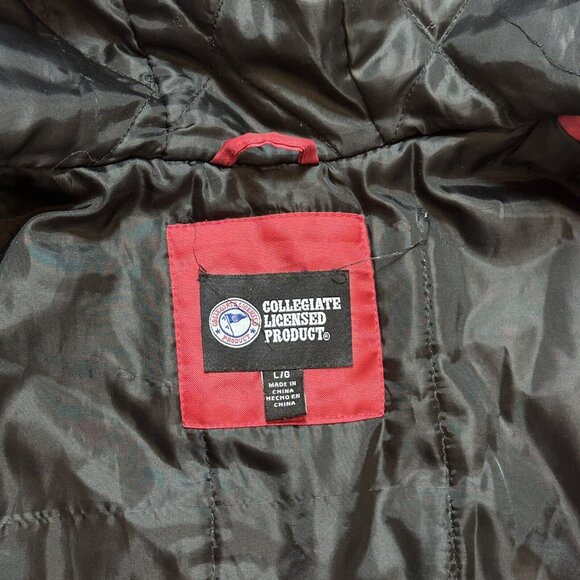 Vintage Y2K University Of Indiana Hoosiers G-III Full Zip Hooded Jacket Large - Picture 8 of 10